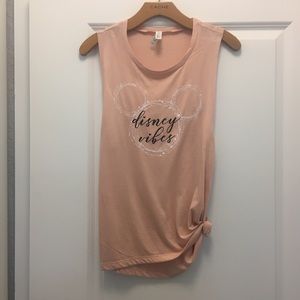 Disney Vibes blush tank